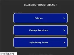 Sites similar to classicupholstery.net
