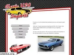 Sites similar to classicusaimports.com.au