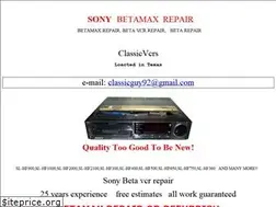 Sites similar to classicvcrs.com