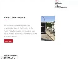 Sites similar to classicvinylfencing.com