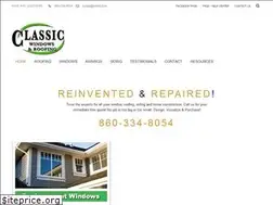 Sites similar to classicwindowsandroofing.com