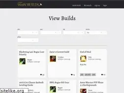 Sites similar to classicwowbuilds.com