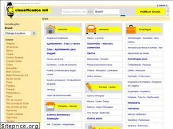 Sites similar to classificadosmil.com.br