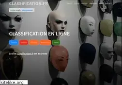 Sites similar to classification.fr