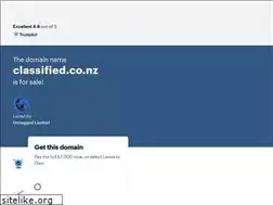 Sites similar to classified.co.nz