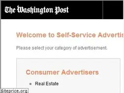 Sites similar to classified.washpost.com