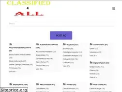 Sites similar to classified4all.com