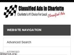 Sites similar to classifiedadsincharlotte.com