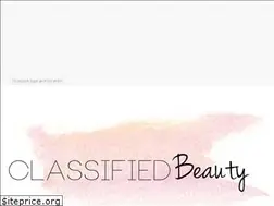 Sites similar to classifiedbeauty.blogspot.com