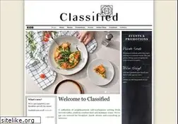 Sites similar to classifiedfood.com