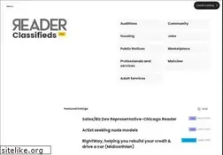 Sites similar to classifieds.chicagoreader.com