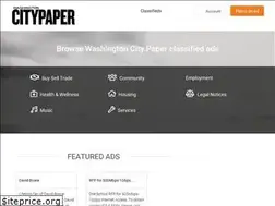 Sites similar to classifieds.washingtoncitypaper.com