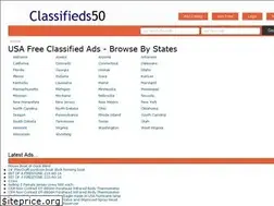 Sites similar to classifieds50.com