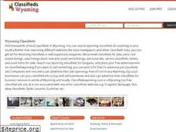 Sites similar to classifiedswyoming.com
