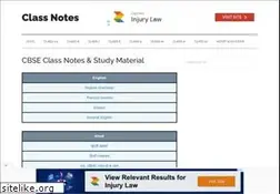 Sites similar to classnotes.org.in