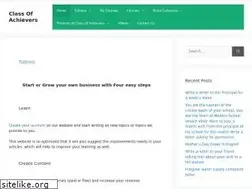 Sites similar to classofachievers.com