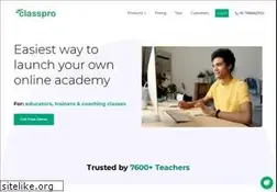 Sites similar to classpro.in