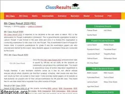 Sites similar to classresults.com.pk