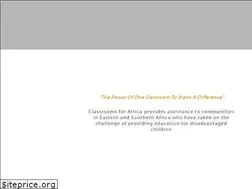 Sites similar to classroomsforafrica.org