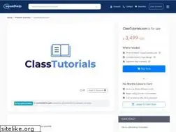 Sites similar to classtutorials.com