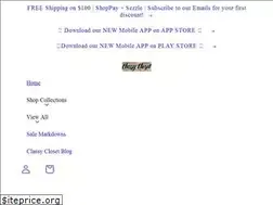 Sites similar to classyclosetshop.com