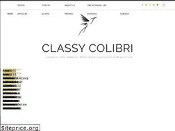 Sites similar to classycolibri.com