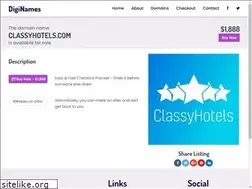 Sites similar to classyhotels.com