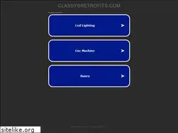 Sites similar to classysretrofits.com