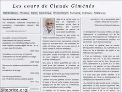 Sites similar to claude-gimenes.fr