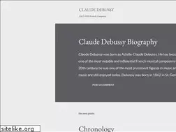Sites similar to claudedebussy.org