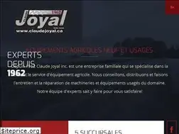Sites similar to claudejoyal.com