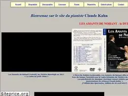 Sites similar to claudekahn.info