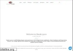 Sites similar to claudelyons.co.uk