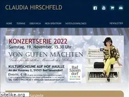 Sites similar to claudia-hirschfeld.com