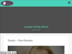 Sites similar to claudia-kohde-kilsch.de