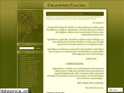 Sites similar to claudiacreaciones.wordpress.com