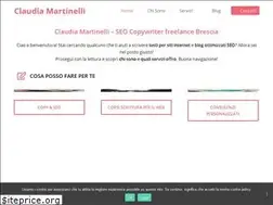 Sites similar to claudiamartinelli.it