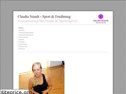 Sites similar to claudiastaudt.de