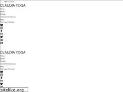 Sites similar to claudiayoga.com
