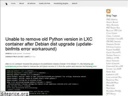Sites similar to claudiokuenzler.com