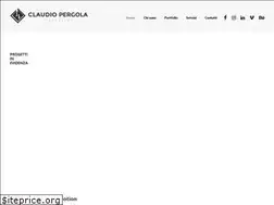 Sites similar to claudiopergola.it