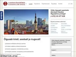 Sites similar to claudiuslaw.com