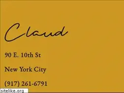 Sites similar to claudnyc.com