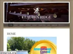 Sites similar to claurenridge.com