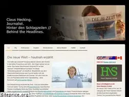 Sites similar to claushecking.com