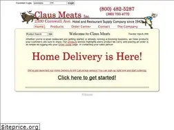 Sites similar to clausmeats.com
