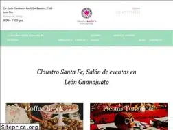 Sites similar to claustrosantafe.com