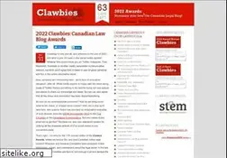 Sites similar to clawbies.ca
