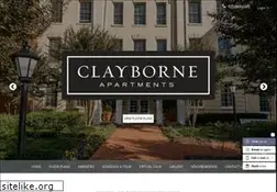 Sites similar to clayborneapts.com