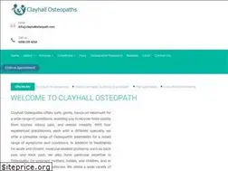 Sites similar to clayhallosteopath.com